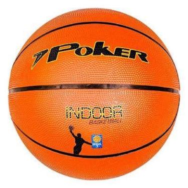 Imagem de Bola Basquete Poker Oficial Indoor N 7 Adulto Unissex Ref 05514470, UN