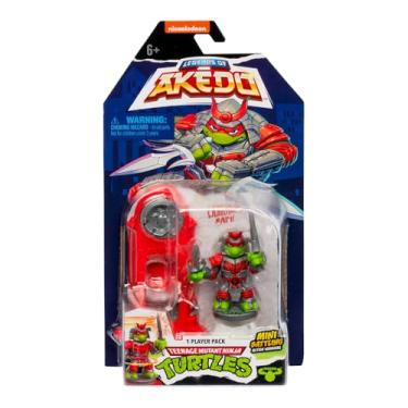 Imagem de Legends of Akedo Teenage Mutant Ninja Turtles (TMNT), Mini Battling Warriors, 8 Mini Battling Warriors to Collect Including New Fighters, with Unique Weapons (Samurai Raph)