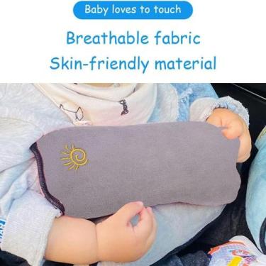 Imagem de Kit 2 Capas de Cinto De Segurança Pelúcia Almofada Infantil  - WCAN