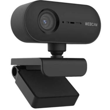 Imagem de Câmera Webcam Full Hd 1080p 30fps Preto Vídeo chamada Call - Home Good