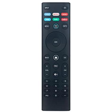 Imagem de Novo controle remoto de substituição XRT140RL12001 para Smart TV Vizio OLED 4K HDR OLED55-H1 OLED65-H1 P65Q9-H1 P65Q9-H61 P65QX-H1 P75Q9-H1 P75Q9-H61 P75Q9-H61 X-H1 P 85QX-H1 V405-G9 V405-H19 V405-H69