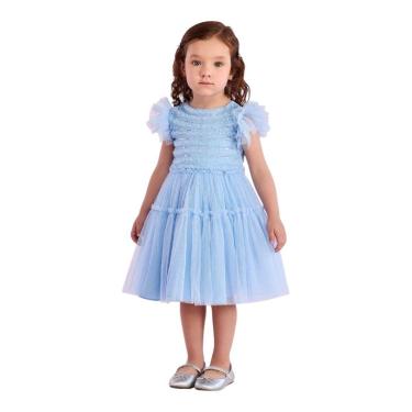 Imagem de VESTIDO INFANTIL AZUL PETIT CHERIE SQUAD GYMNASTICS 3126212 Cor:;Tamanho:6;Gênero:Mulher-Feminino