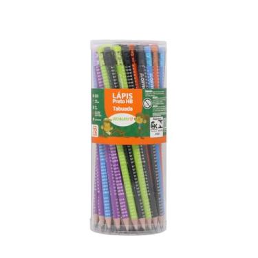 Imagem de LAPIS GRAFITE HB RESINA TABUADA RED.C/BORR. POTE/72 UND LEOELEO