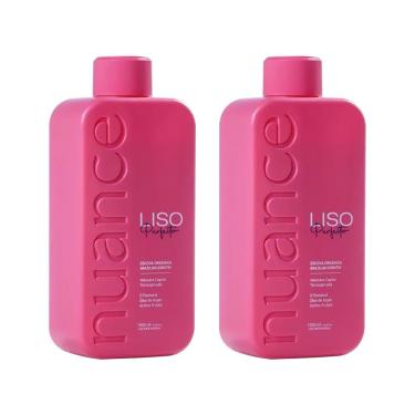 Imagem de Kit 2 Escovas Progressivas Nuance Liso Perfeito Orgânica 1 Litro