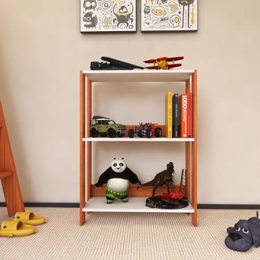 Imagem de Nicho Organizador de Brinquedos Infantil Movlar - Mod.0705 (Nature/Branco)