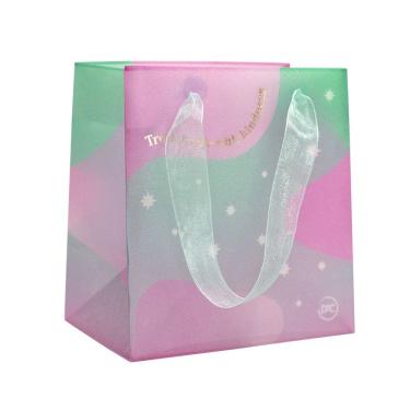 Imagem de Sacola Paara Presente Plástico Pop Estrelinha Média 19x25x8,5cm Unidade Dac