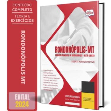Imagem de Apostila Câmara Rondonópolis Mt 2024 - Agente Administrativo - Apostil