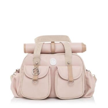 Imagem de Bolsa Maternidade Lequiqui Florence Grande - Rosa