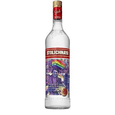 Imagem de Vodka Stolichnaya Harvey Milk Limited Edition1000ml