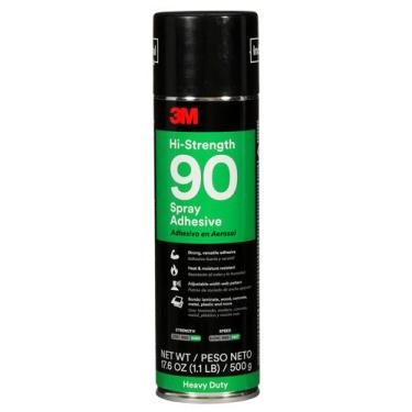 Imagem de Adesivo em spray 3M Hi-Strength 90 Clear Glue 500mL