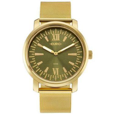 Imagem de Relógio Euro Feminino Metal Dourado Eupc20Aa/4V