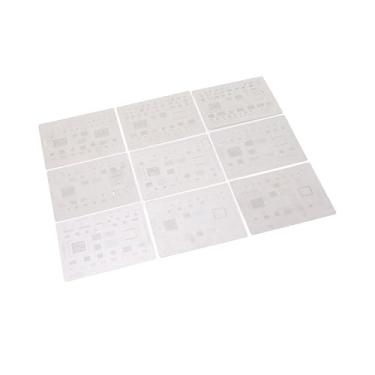 Imagem de Plantio Rápido de Lata 9pcs Estênceis de Re -bola Magnética, Forte Adsorção Magnética, Rebola de Aço Inoxidável Com Boa Tenacidade, Compatível Com,