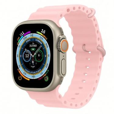 Imagem de Pulseira Oceano para Apple Watch Smartwatch 42mm 44mm 45mm 49mm Silico