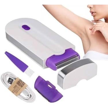 Imagem de Depilador Eletrico Feminino Laser Recarregável Corporal Flex - DepiMax