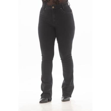 Imagem de Calça Jeans Feminina Arauto Bootcut Black
