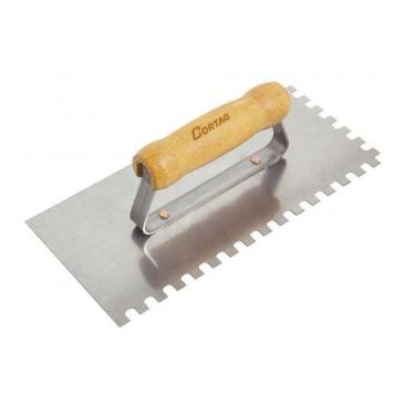 Imagem de Desempenadeira De Aco Dentada Cortag 8X8Mm