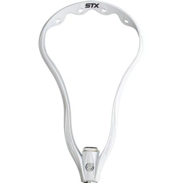 Imagem de STX Lacrosse Proton Power 2 Cabeça de lacrosse sem corda com bolso Dura-Mesh Power V, branco