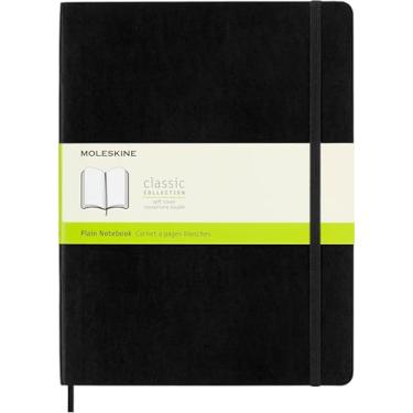 Imagem de Moleskine Soft Extra Large Plain Notebook Black: Mit Falttasche für Notizen. Gummiband-Verschluß