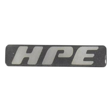 Imagem de Emblema Adesivo Mitsubishi Pajero Triton Hpe Cinza Hper - Spts