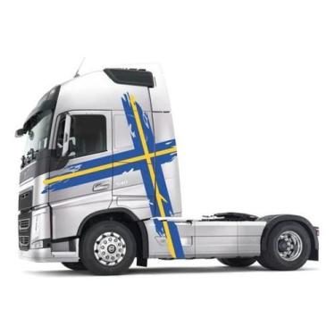 Imagem de Faixa Adesiva Lateral Volvo Fh Performance Edition Suecia - Spts