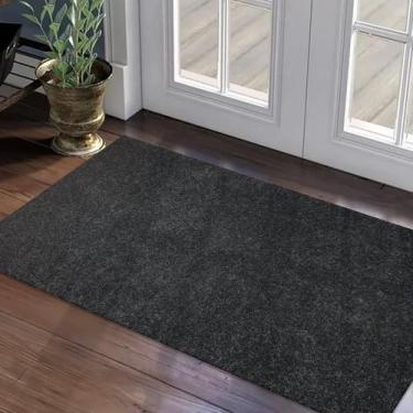 Imagem de 2 Tapete Porta Capacho Antiderrapante 40x75 Plain Liso Ch - IDEALIZA, 