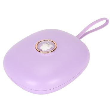 Imagem de Fockety Despertador Vibratório, Despertador Digital Portátil LED Com 3 Níveis de Vibração Ajustável e Lembrete de Luz Piscando, para que Dormem Pesados ​​alunos Filhos Crianças (Roxo)