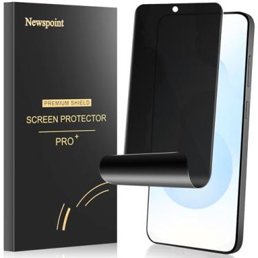 Imagem de Newspoint Película de privacidade OnePlus 13, compatível com capas, sem bolhas, antiespião, película flexível para OnePlus 13 5G (6,8 polegadas), adesivo completo, antiarranhões, sensível ao toque