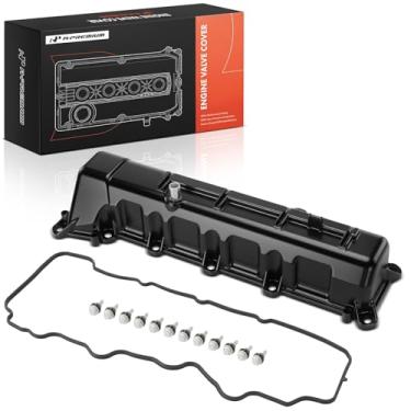 Imagem de A-Premium Tampa de válvula de motor direita de alumínio atualizado com junta e parafusos compatível com Jeep Grand Cherokee/Commander 2008-2009 e Ram 1500 2011-2013 e Dodge Ram 1500, Durango, Dakota e