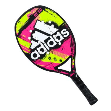 Imagem de Raquete de Beach Tennis Adidas BT 3.0 Rosa e Amarela