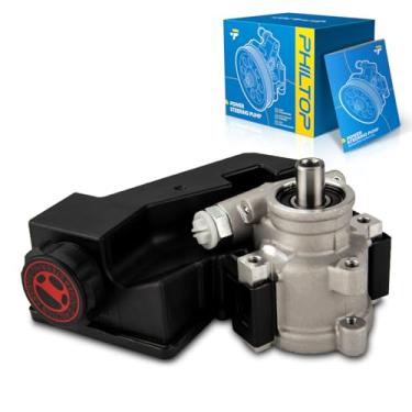 Imagem de PHILTOP Bomba de direção hidráulica 20-61607 OE substituição para Grand Cherokee 1999 2000 2001 2002 2003 2004 4.0L, bomba de volante hidráulico 2061607F, 5016184AA, 5080551AA, 5080551AB, 50800051AB