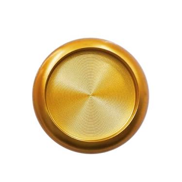 Imagem de ITSYHPRO 11 unidades de discos de expansão de metal de 1,8 cm dourado DIY Planner Premium Discos para Notebook Expansor Disco de Metal 2025 (ouro, 0,75 polegadas/18 mm)