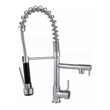 Imagem de Torneira Gourmet Pia Bancada Cozinha Monocomando Cromado - BomVink