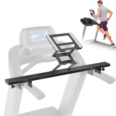 Imagem de ALIXUEQIN Acessório de mesa de esteira, suporte universal para laptop de esteira, suporte ergonômico portátil para esteira