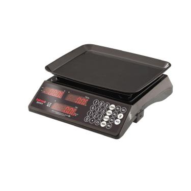 Imagem de Balança Computadora Pesadora e Contadora de Peças Balmak QUICK 33kg Bandeja com Abas - Bateria - INMETRO