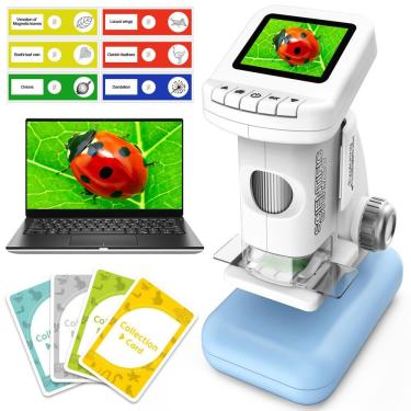 Imagem de Microscópio Tozuoup 1200X Edição de Bolso Portable com foto e vídeo
