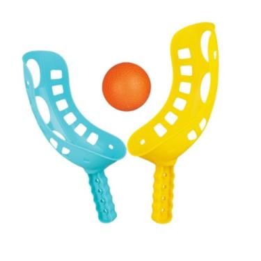 Imagem de Dynwave Scoop Ball Set Setting Handheld Toss Game Interactive Scoop e Ball Toss Jogos de bola para crianças, Holiday Lawn Yard Beach Summer, S