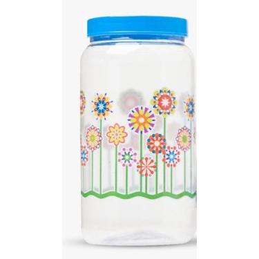 Imagem de Pote plástico qpots flor 1500ml