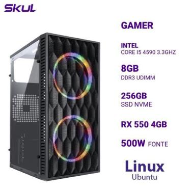 Imagem de Computador 5000 Core I5 4590 3.3Ghz Memória 8Gb Ddr3 Ssd - Skul