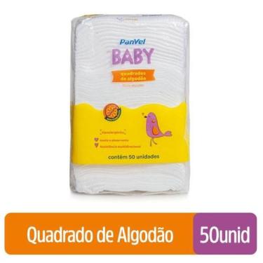 Imagem de Quadrado De Algodão Panvel Baby 50 Unidades