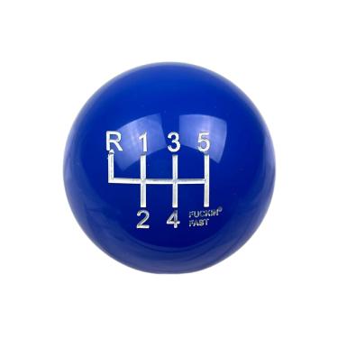 Imagem de Manopla De Cambio Azul Universal Tunning 6 marchas Estilo BR