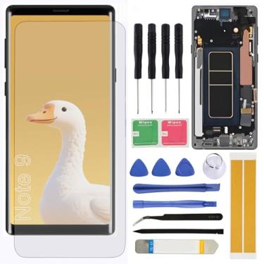 Imagem de Substituição de tela para Samsung Galaxy Note 9 LCD N960U N960F 16.3 cm Montagem LCD Display Touch Screen Digitalizador com moldura de ferramentas de reparo