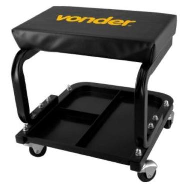 Imagem de Banqueta Fixa Com Assento Para Mecânico Vonder 3579110000 Cor Preto