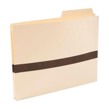 Imagem de Bolsos de arquivo Staples 809801, expansão de 1 polegada, tamanho cart