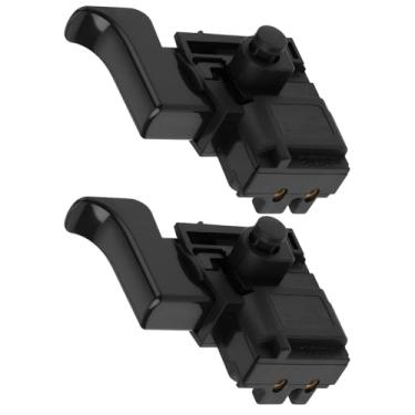 Imagem de YINETTECH 2 interruptores de broca de martelo 171530042 compatíveis com Bosch UBH 2/20 SE GBH 2 SE com controlador de velocidade