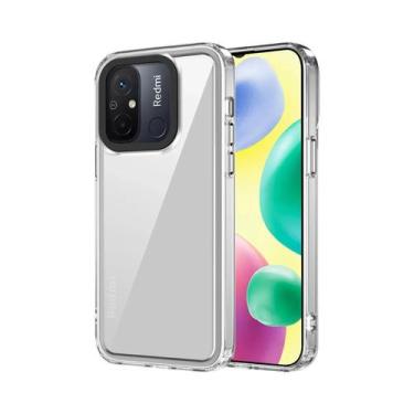 Imagem de Capa De Acrílico Transparente À Prova De Choque Para Xiaomi Redmi A3 1