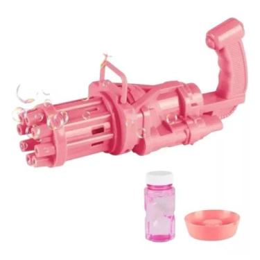 Imagem de Arminha Bubble Gun Automático Super Bolhas De Sabão Tik Tok - Trends