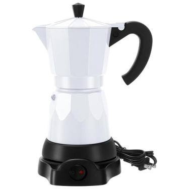 Imagem de Máquina de café expresso elétrica Lemosae, 6 xícaras, 300 ml, pote Mok