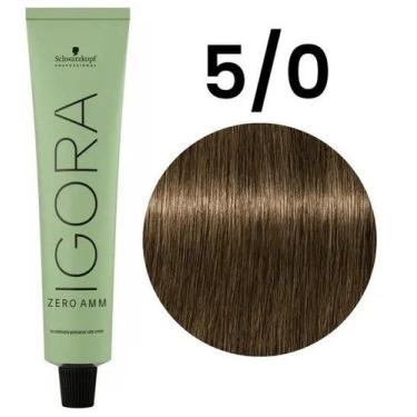 Imagem de Igora Zero AMM Livre de Amônia - Schwarzkopf Professional, 5-0