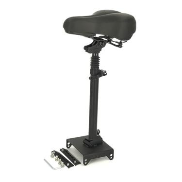 Imagem de Selim de assento de scooter elétrico, para Segway Ninebot ES1/ES2/E22/E25, assento de selim de scooter elétrico confortável com absorção de choque universal (preto)