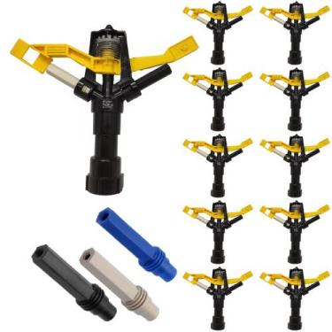 Imagem de 20 Aspersor Agrícola Irrigação Pastos Hortas - Escolha Vazão - Agrojet